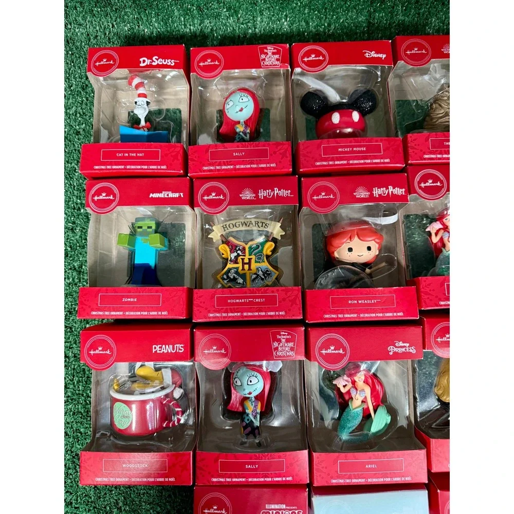 22 Hallmark‎ Keepsake Christmas Ornament Collection Lot Many Characters
